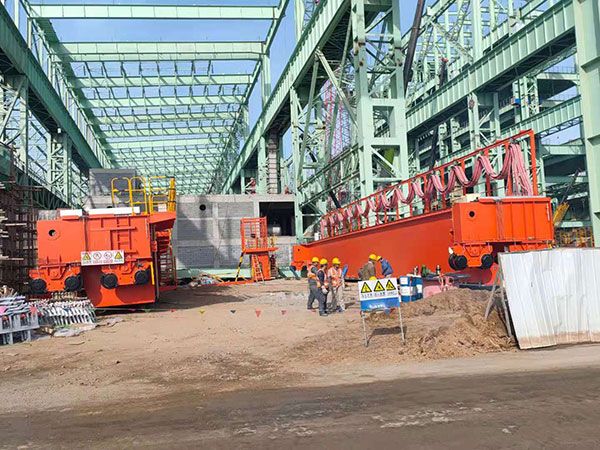 Double beam crane