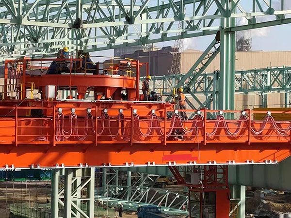 Double beam crane