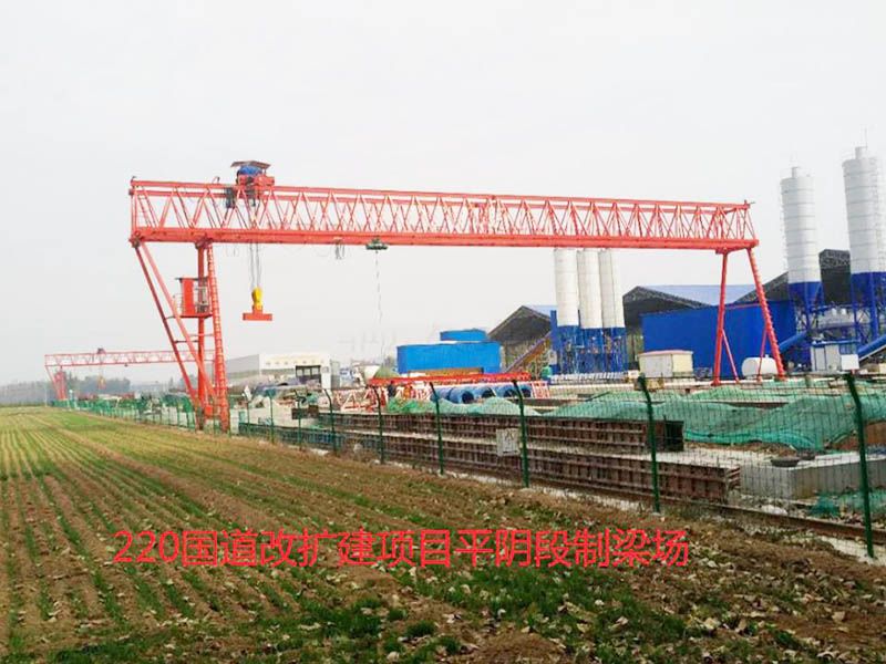 220國(guó)道改擴(kuò)建項(xiàng)目平陰段制梁場(chǎng)
